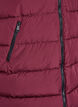 Lang vest med hette og lommer, R&oslash;d, Packshot image number 3