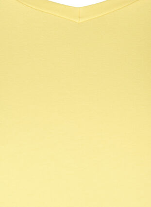  BasisT-skjorte, Yellow Cream, Packshot image number 2