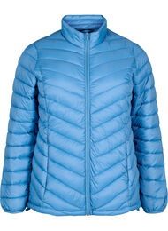 Lett jakke med lommer, Copen Blue