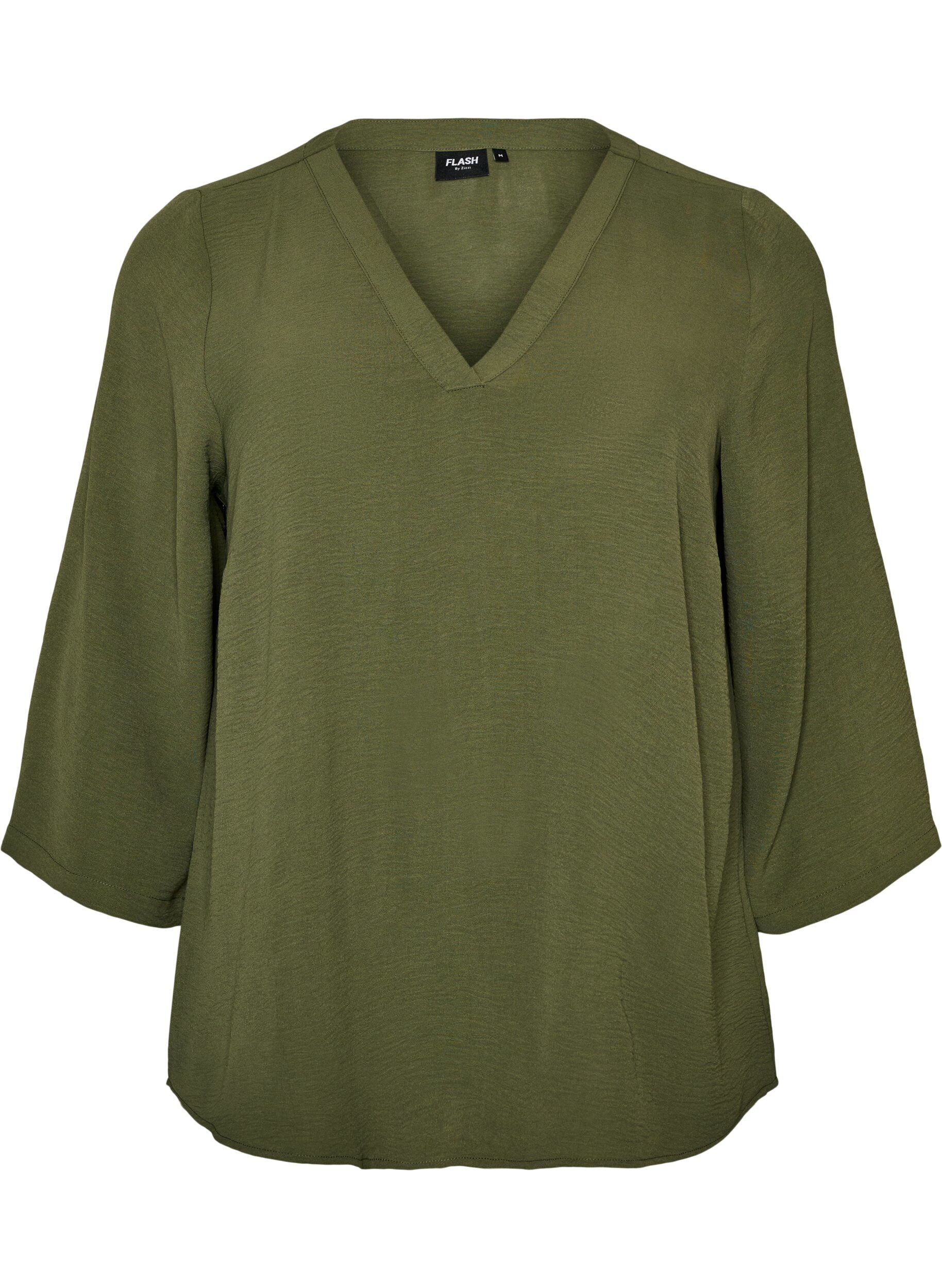 FLASH - Bluse med 3/4 ermer