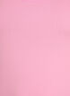 Ensfarget basic topp i bomull, Rosa, Packshot image number 2