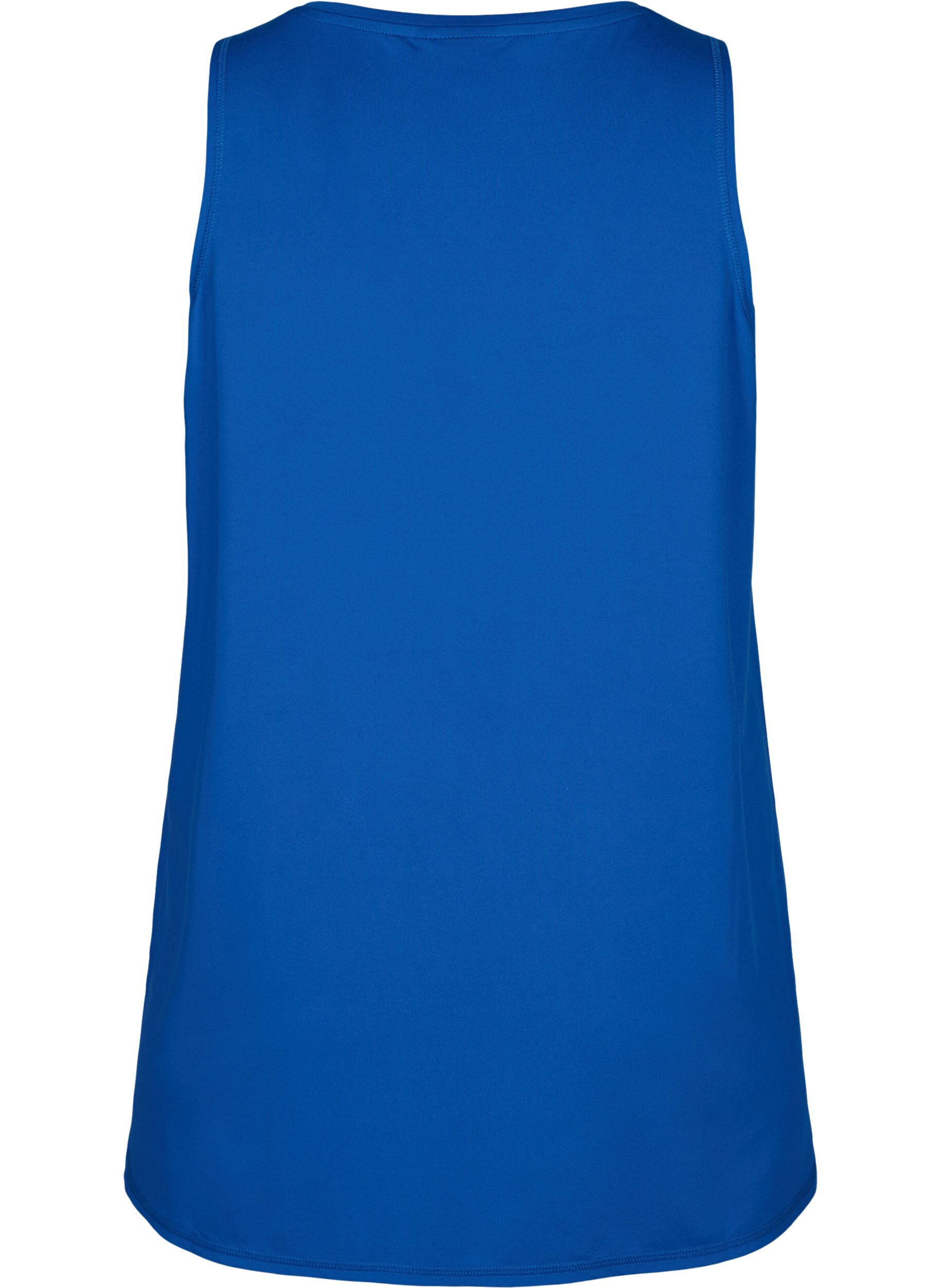 Zizzi Treningsoverdel med v-hals, Princess Blue, Packshot image number 1