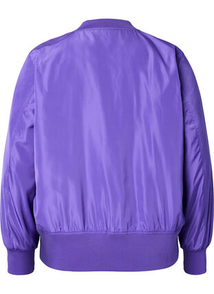 Bomberjakke med lommer, Purple Opulence, Packshot image number 1