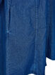 Kort denimkjole med 3/4-lange ermer, Blå, Packshot image number 3