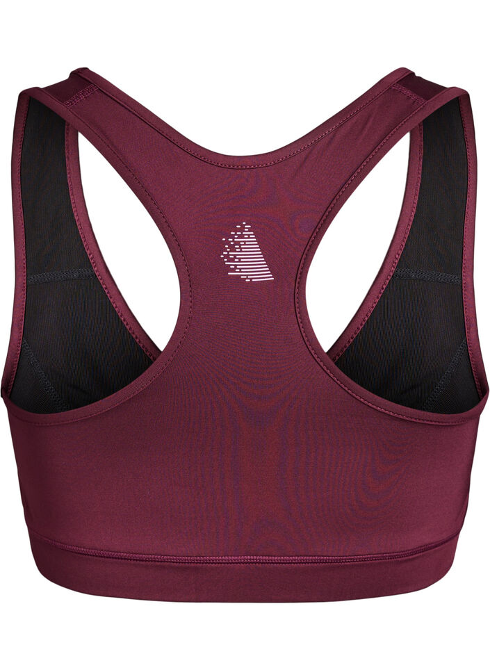 Sports-bh med racerback, R&oslash;d, Packshot image number 1