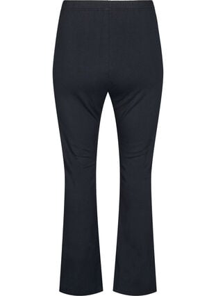 Zizzi Utsvingte jerseybukser, Black, Packshot image number 1