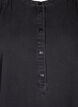 A-formet dongerikjole med korte ermer, Grey Denim, Packshot image number 2