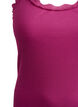 Topp med blondekant, R&oslash;d, Packshot image number 2