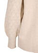 Genser med blondemønster, Pumice Stone Mel., Packshot image number 3