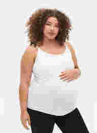Topp til gravide med ammefunksjon, White, Model