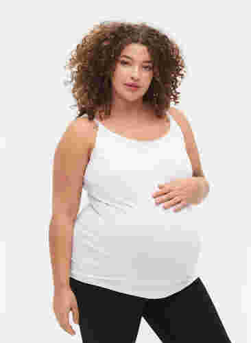 Topp til gravide med ammefunksjon, White, Model image number 0