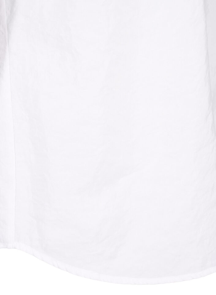 Langermet skjorte i Tencel ™ Modal, Bright White, Packshot image number 3