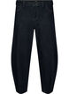 Barrel fit jeans med h&oslash;y midje, Bl&aring;, Packshot image number 0