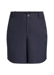 Skreddersydde bermudashorts med lommer, Dark Grey 