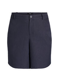 Skreddersydde bermudashorts med lommer, Grå Skreddersydde bermudashorts med lommer