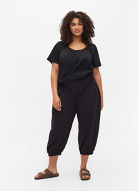 Løse knickers med smock, Black, Model