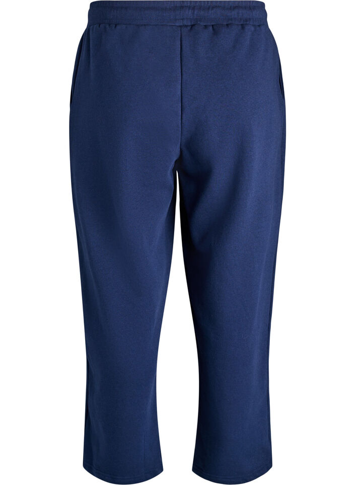 Joggebukser med lommer, Bl&aring;, Packshot image number 1