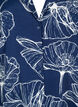 Skjorte i viskose med blomstertrykk og lange ermer, Navy B./Big Fl.AOP, Packshot image number 2