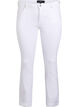 Slim fit Emily jeans med normal høyde i livet, Hvit, Packshot image number 0