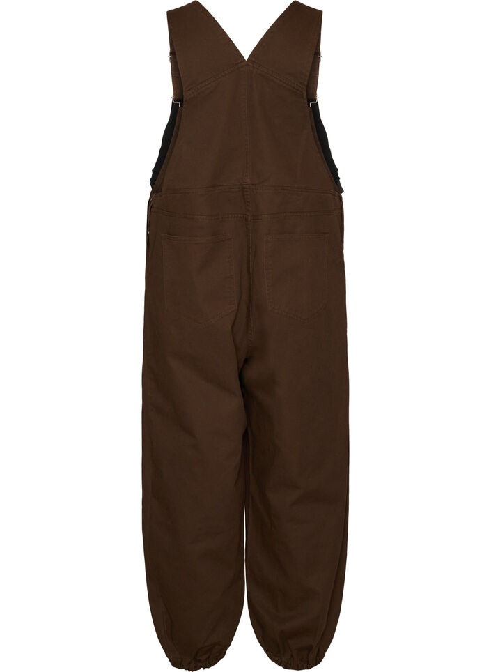 Selebukser med ballongeffekt og justerbare seler, Brun, Packshot image number 1