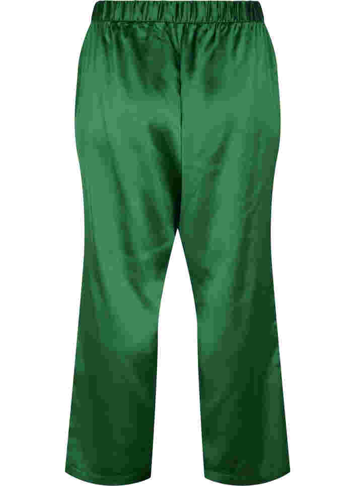 Løse bukser med lommer og strikkant, Formal Garden, Packshot image number 1