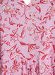 Kort A-linje kjole, Lilla, Packshot image number 2