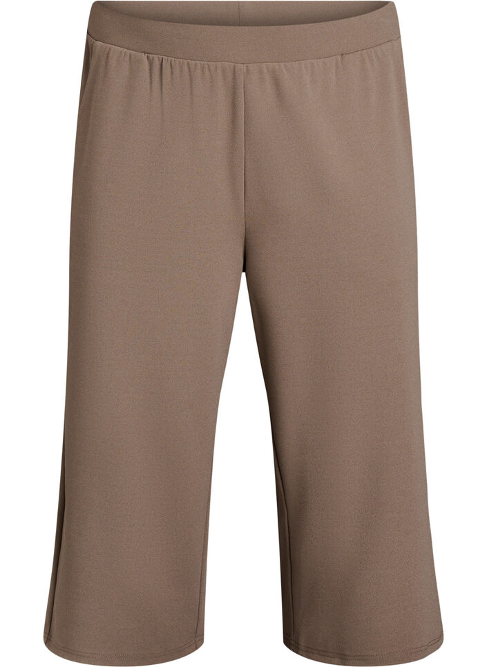 FLASH - H&oslash;ytlivs knickers med l&oslash;s passform, Brun, Packshot image number 0