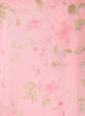 Chiffonbluse med blomstertrykk og lange ermer, Rosa, Packshot image number 2