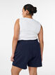 Shorts med lommer og l&oslash;s passform, Bl&aring;, Model image number 2