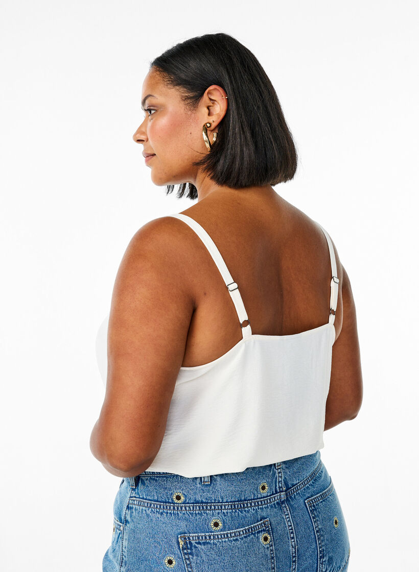 Topp med bølgete fold, Egret, Model