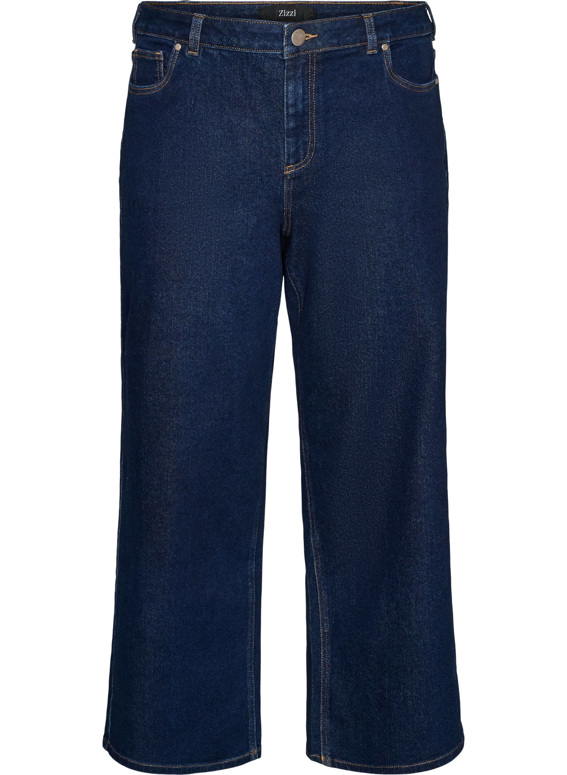 Myra jeans med h&oslash;y midje og wide fit