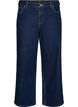 Myra jeans med h&oslash;y midje og wide fit, Bl&aring;, Packshot image number 0