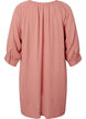 Tunika i viskose med 3/4-ermer, Rosa, Packshot image number 1
