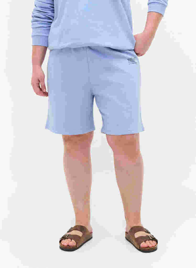 Shorts med trykk, Blue Heron, Model image number 1