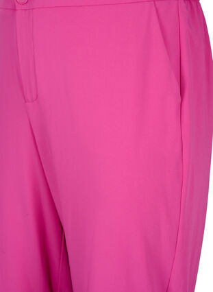 Zizzi Klassisk bukse med lommer, Festival Fuchsia, Packshot image number 2