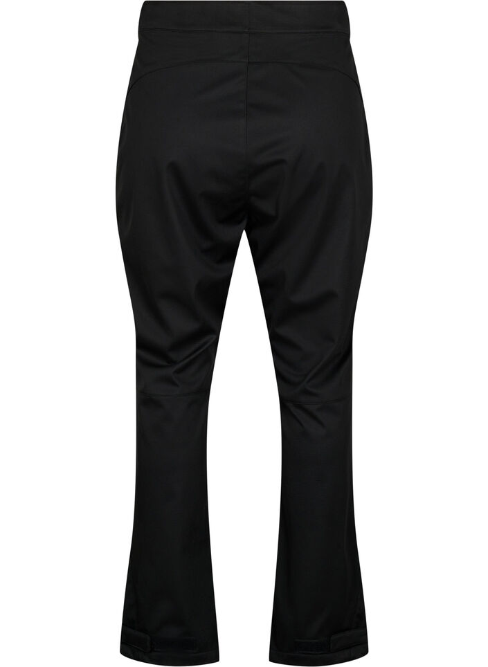 Softshellbukser, Black, Packshot image number 1
