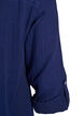 Bomulds muslin-tunika med broderie anglaise, Bl&aring;, Packshot image number 3