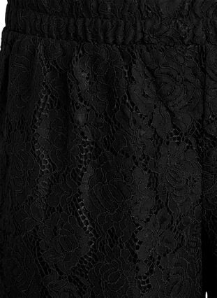 Zizzi Loose fit blonde shorts, Svart, Packshot image number 2