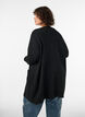 Lang cardigan med lommer, Svart, Model image number 2