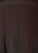 Bluse med 3/4-ermer og volangdetaljer, Brun, Packshot image number 2