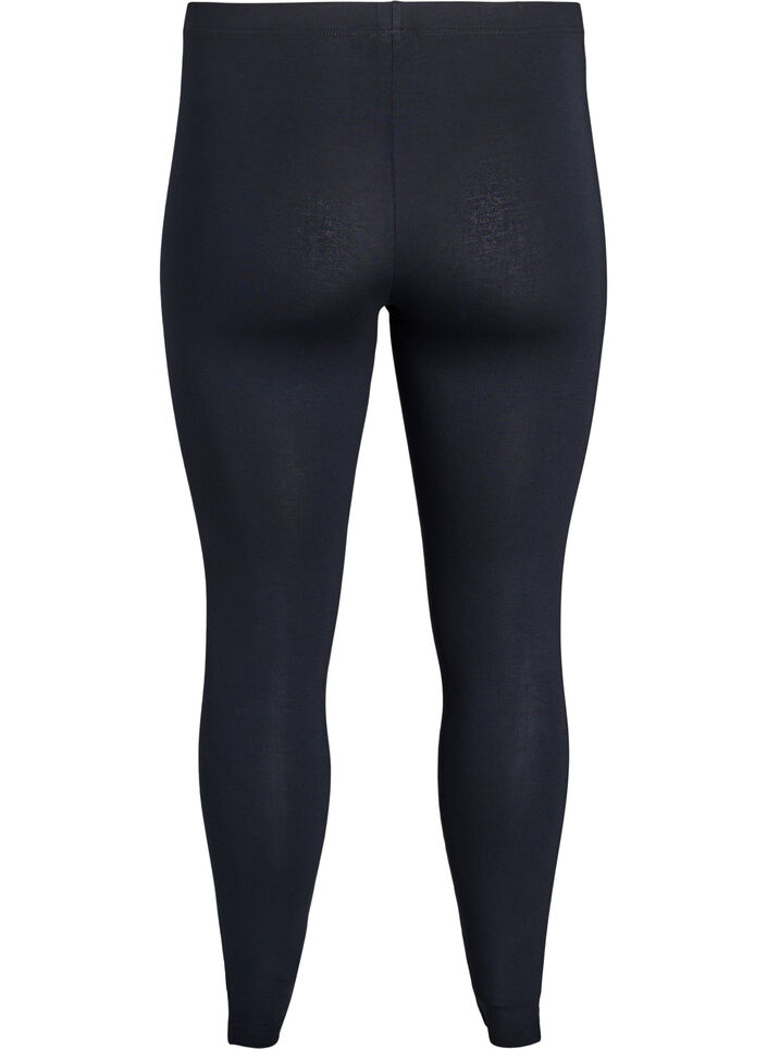 Leggings med rhinsteinsdetaljer, Svart, Packshot image number 1