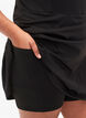 Padelkjole med innershorts, Black, Model image number 2