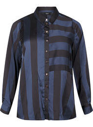 Satengskjorte med striper, Spellbound w. Black