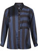 Satengskjorte med striper, Spellbound w. Black, Packshot image number 0
