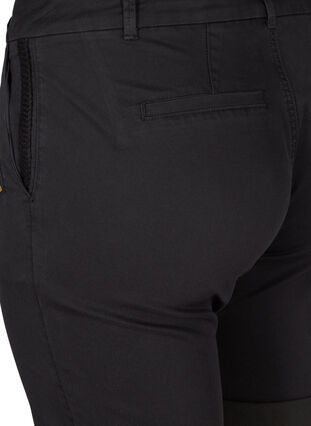 Tettsittende shorts med lommer, Black, Packshot image number 3