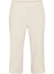 L&oslash;se bukser med 7/8 lengde, Beige