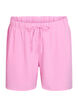 Shorts med lommer og elastisk linning, Rosa, Packshot image number 0