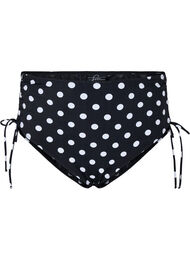 Mønstrete bikiniunderdel, Dotted Print