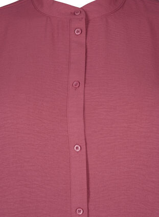 Skjortebluse med heklede detaljer, Dry Rose, Packshot image number 2