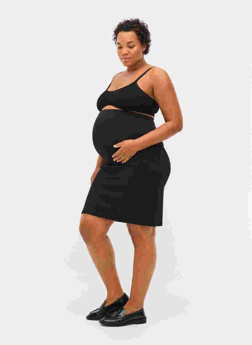 Tettsittende gravidskjørt, Black, Model image number 2